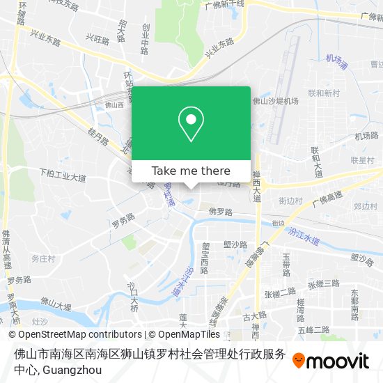 佛山市南海区南海区狮山镇罗村社会管理处行政服务中心 map