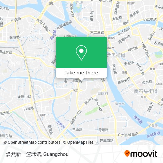焕然新一篮球馆 map