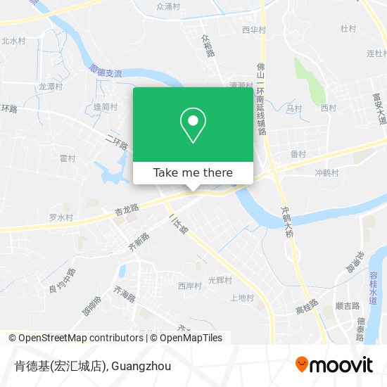 肯德基(宏汇城店) map