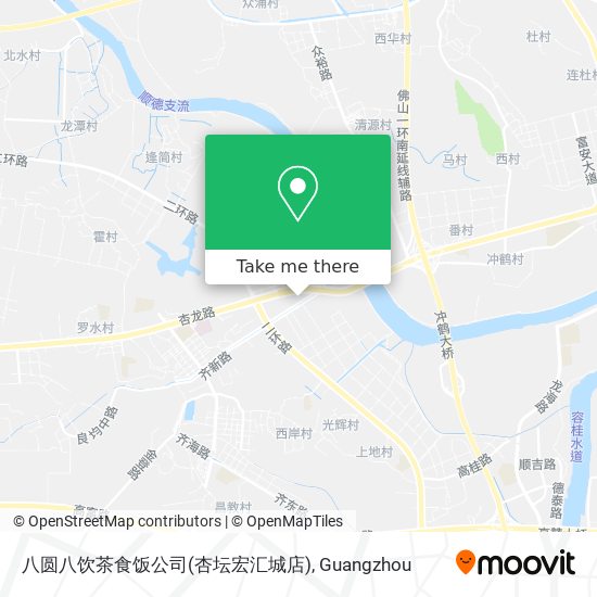 八圆八饮茶食饭公司(杏坛宏汇城店) map