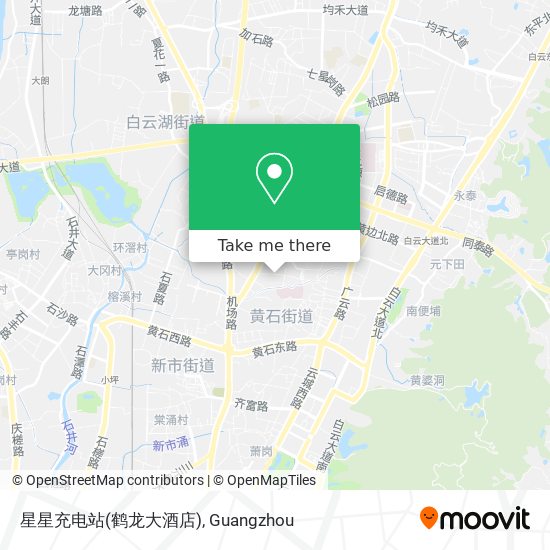 星星充电站(鹤龙大酒店) map