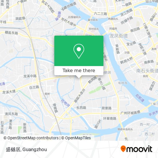 盛樾居 map