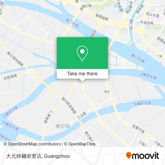 大元焯樾农资店 map