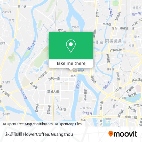 花语咖啡FlowerCoffee map
