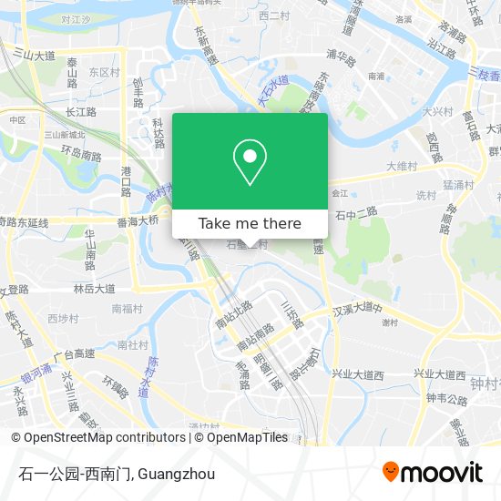 石一公园-西南门 map