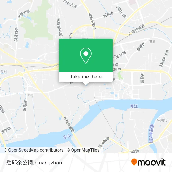 碧邱余公祠 map
