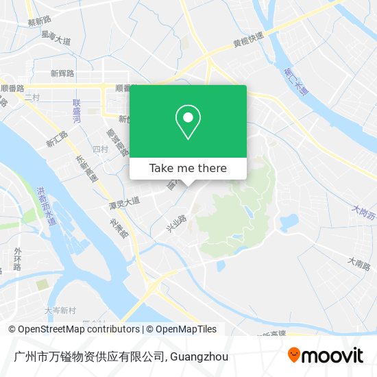 广州市万镒物资供应有限公司 map