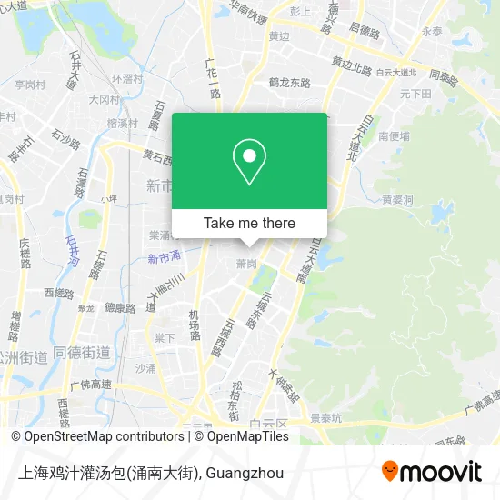 上海鸡汁灌汤包(涌南大街) map