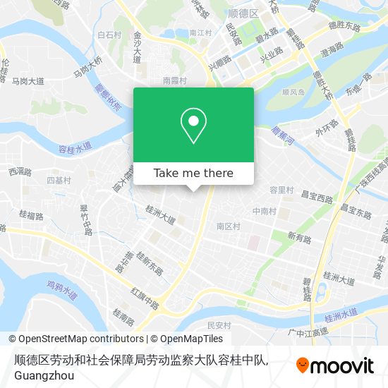 顺德区劳动和社会保障局劳动监察大队容桂中队 map