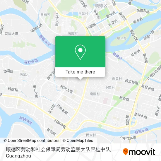 顺德区劳动和社会保障局劳动监察大队容桂中队 map