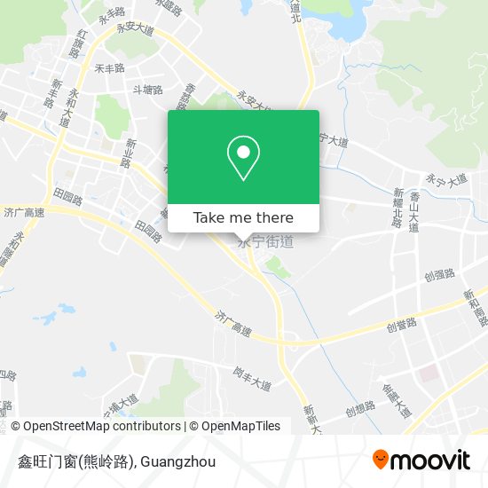 鑫旺门窗(熊岭路) map