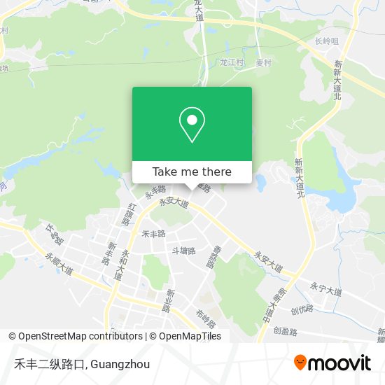 禾丰二纵路口 map
