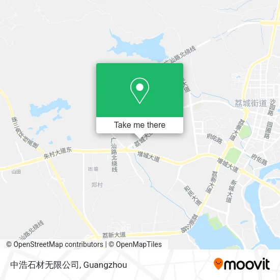 中浩石材无限公司 map
