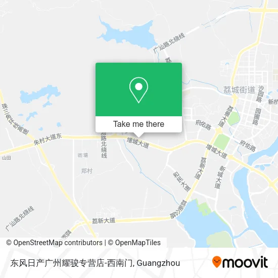 东风日产广州耀骏专营店-西南门 map