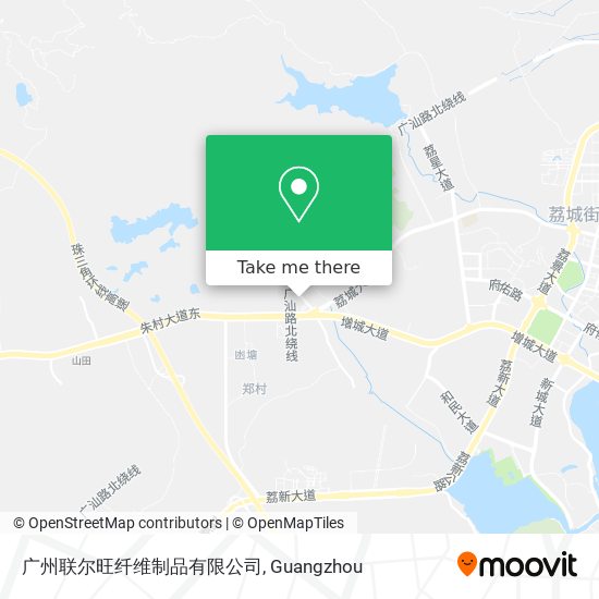 广州联尔旺纤维制品有限公司 map