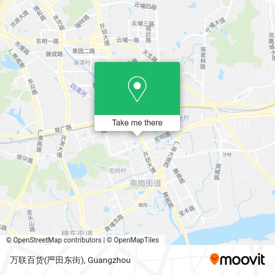 万联百货(严田东街) map