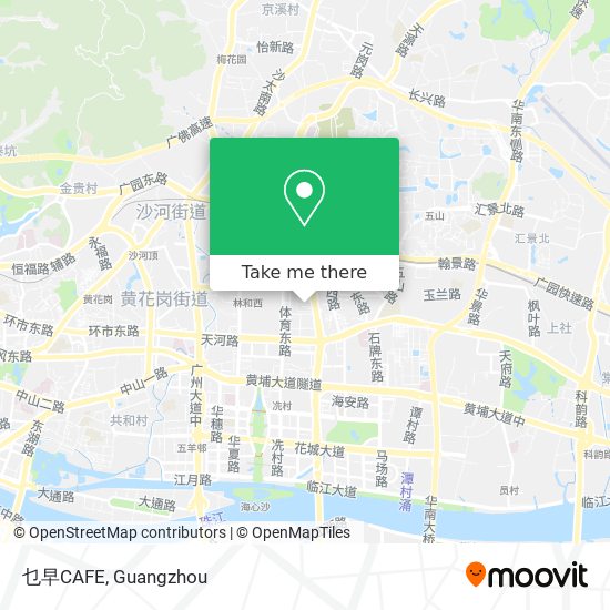 乜早CAFE map