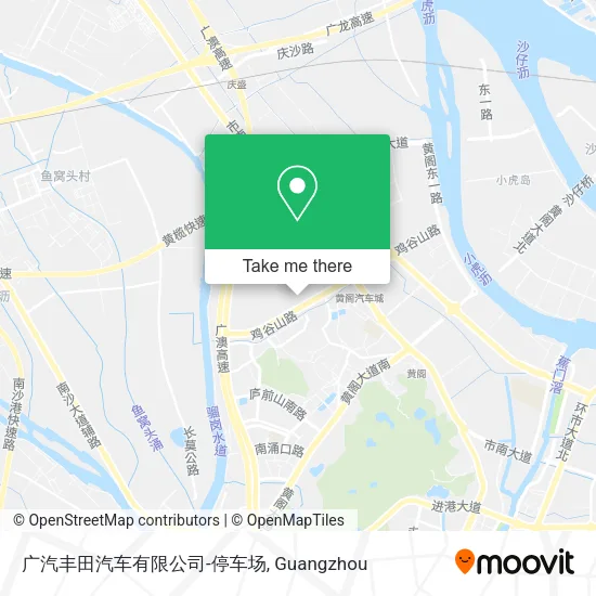 广汽丰田汽车有限公司-停车场 map