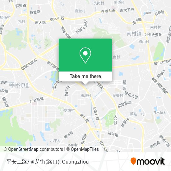 平安二路/萌芽街(路口) map