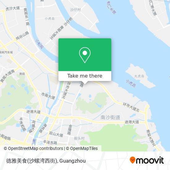 德雅美食(沙螺湾西街) map