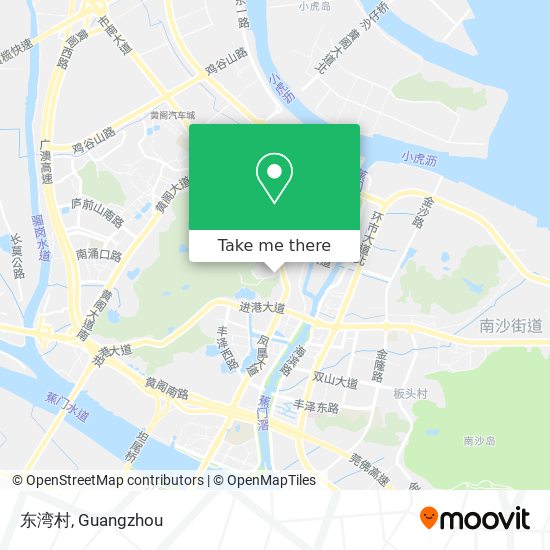 东湾村 map
