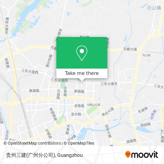 贵州三建(广州分公司) map