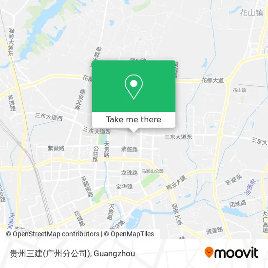 贵州三建(广州分公司) map