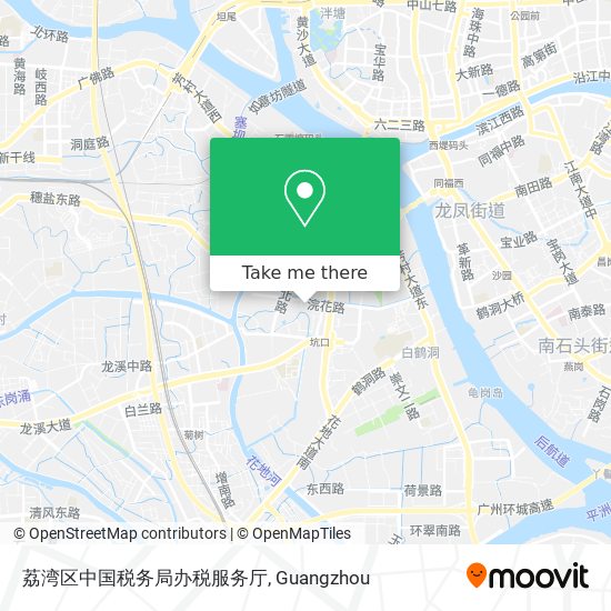 荔湾区中国税务局办税服务厅 map