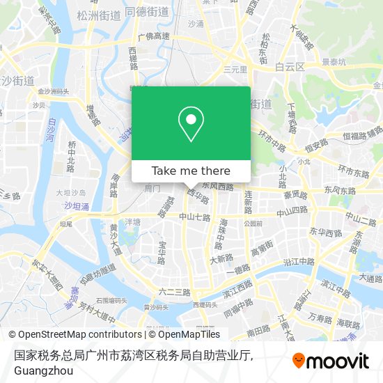 国家税务总局广州市荔湾区税务局自助营业厅 map