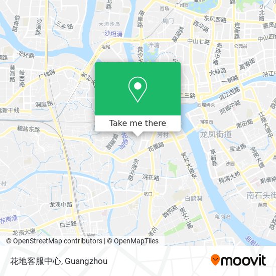 花地客服中心 map
