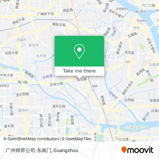 广州铧昇公司-东南门 map