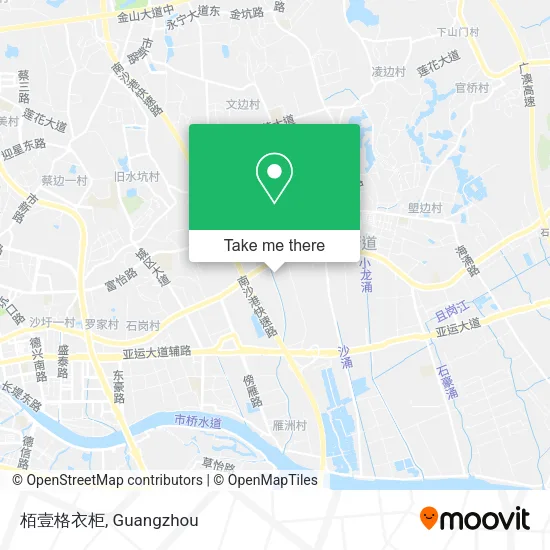 栢壹格衣柜 map