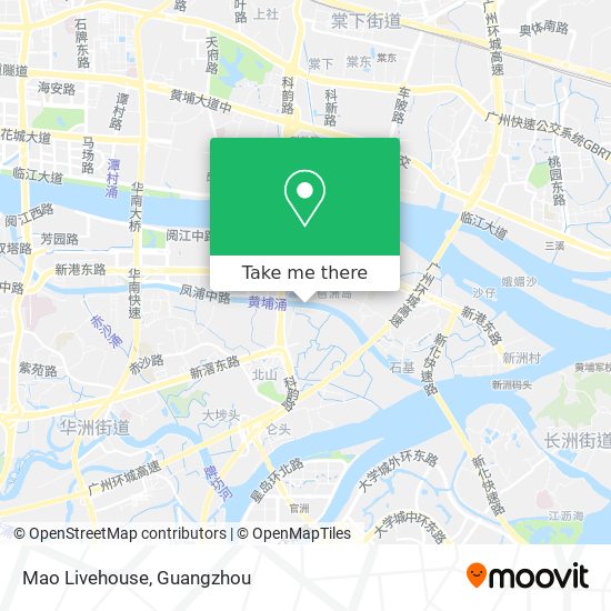 Mao Livehouse map