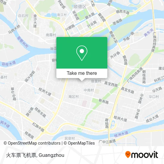 火车票飞机票 map