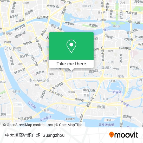中大旭高针织广场 map