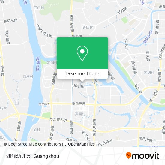 湖涌幼儿园 map