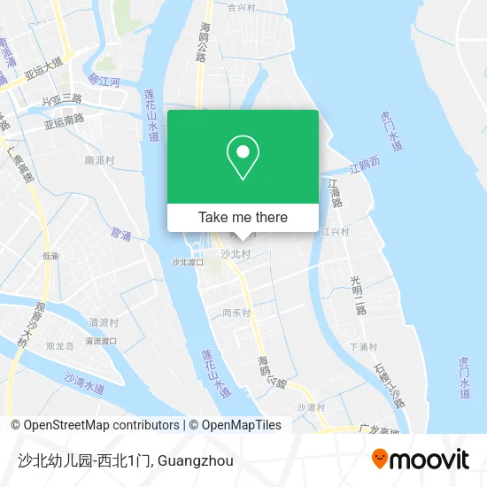 沙北幼儿园-西北1门 map