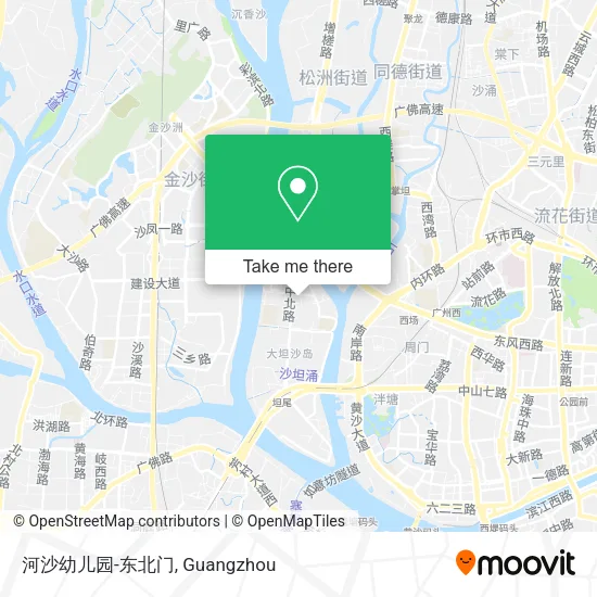 河沙幼儿园-东北门 map