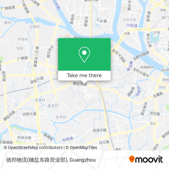 德邦物流(穗盐东路营业部) map