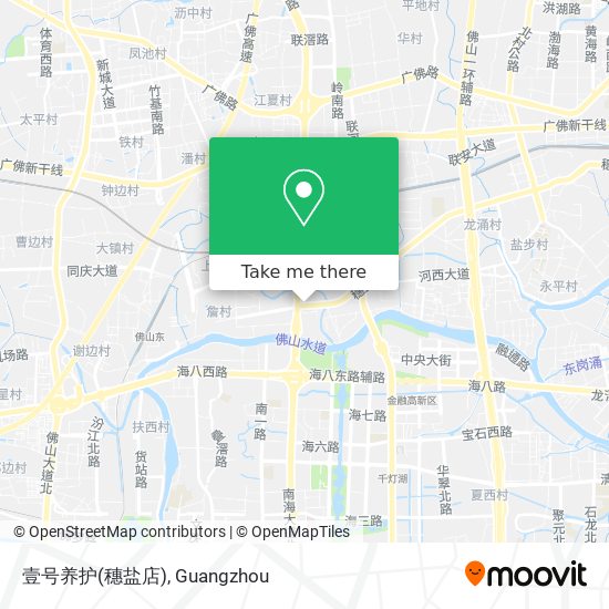 壹号养护(穗盐店) map