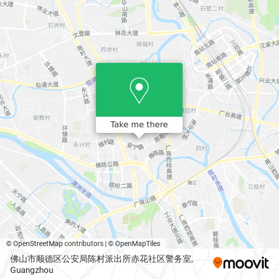 佛山市顺德区公安局陈村派出所赤花社区警务室 map