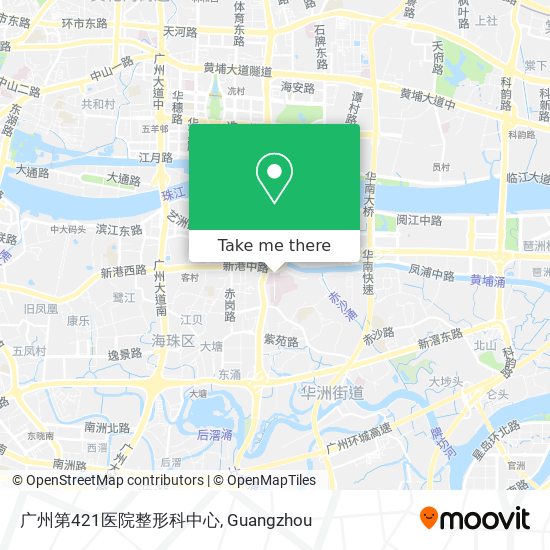 广州第421医院整形科中心 map