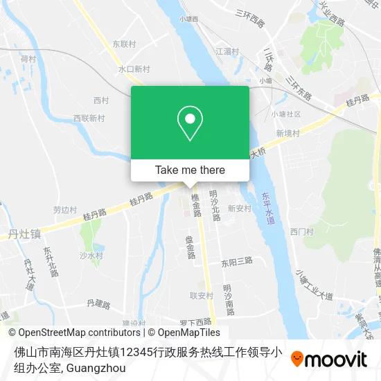 佛山市南海区丹灶镇12345行政服务热线工作领导小组办公室 map