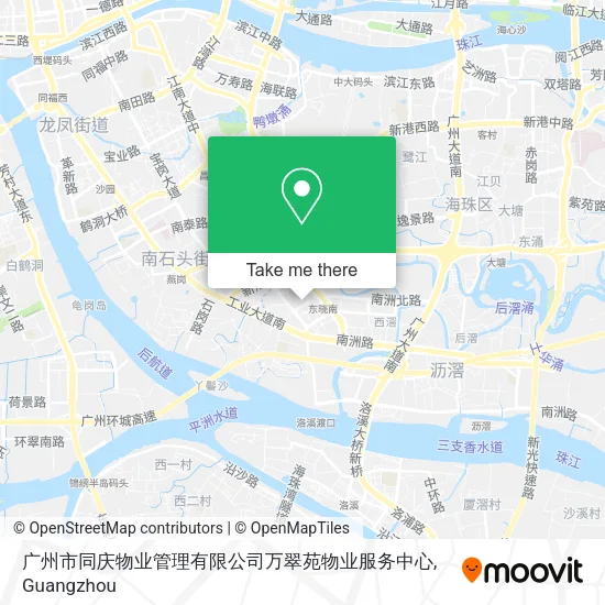 广州市同庆物业管理有限公司万翠苑物业服务中心 map