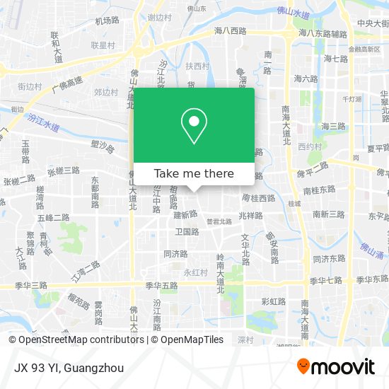 JX 93 YI map