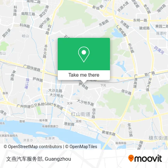 文燕汽车服务部 map