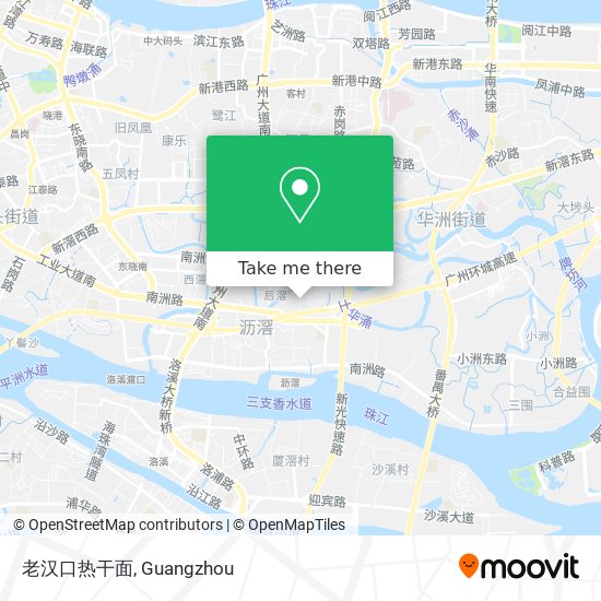 老汉口热干面 map