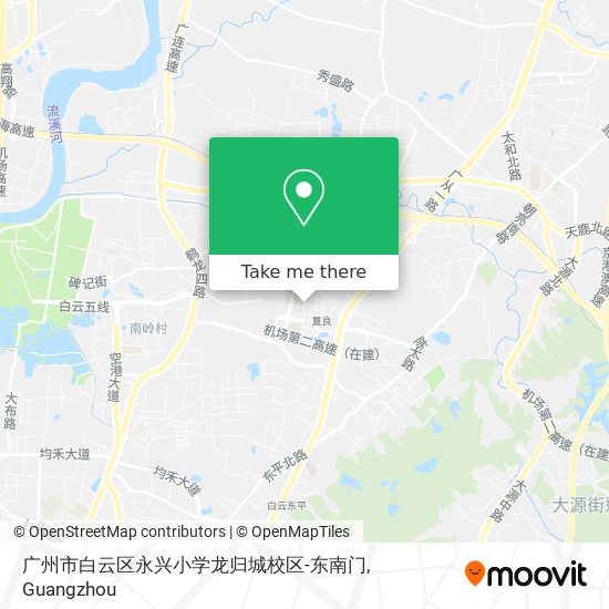 广州市白云区永兴小学龙归城校区-东南门 map