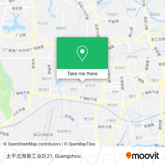 太平北海新工业区21 map