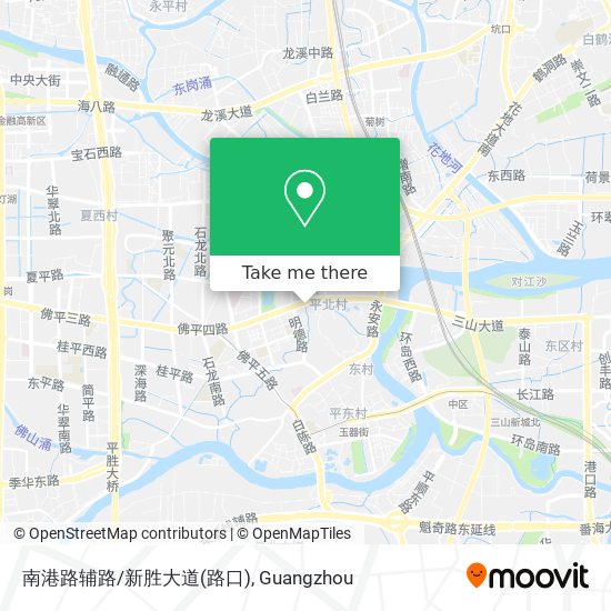 南港路辅路/新胜大道(路口) map